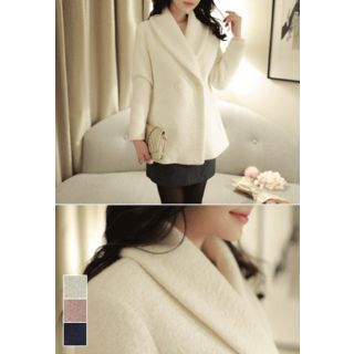 MyFiona Shawl-Collar Wool Blend Coat