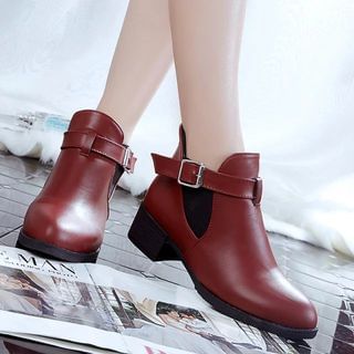 Cinde Shoes Pointy Ankle Boots