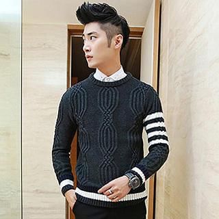 maxhomme Striped Sweater
