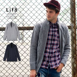 Life 8 Cable Knit Jacket