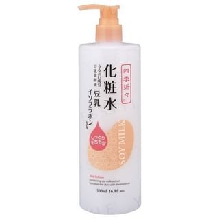 Kumano Cosme - Shikioriori Soy Milk Isoflavone Lotion 500Ml