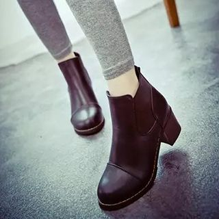 Zandy Shoes Heel Ankle Boots
