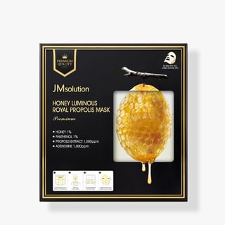 Honey Luminous Royal Propolis Mask Set Premium 33ml x 5 sheets