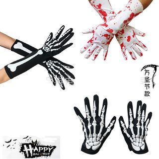 Halloween Printed Gloves (Various Designs)