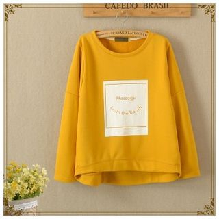 Mellow Fellow Lettering Pullover