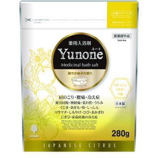 novopin - Yunone Medicinal Bath Salt Japanese Citrus - 280g