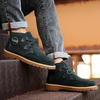 NOVO Lace-Up Ankle Boots