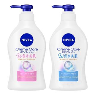 Nivea Japan - Cream Care Double Water Retention Body Wash Floral Bouquet - 350Ml Refill