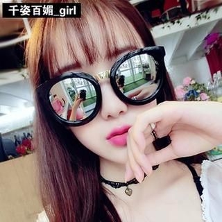 MOL Girl Oversize Mirrored Sunglasses