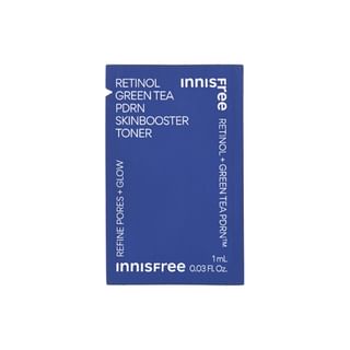 Innisfree - Retinol Green Tea Pdrn Skin Booster Toner Sachet 1Ml