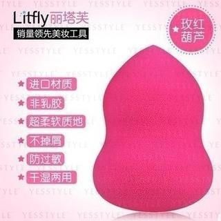 Litfly Foundation Sponge (Lightbulb) (Rose Red) 1 pc