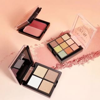Handaiyan - Multi-Layer Glow & Go Stack Facial Makeup Palette - 2 Types 02 - (10G + 8G + 9.5G)