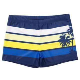 iFULL Striped Swim Shorts