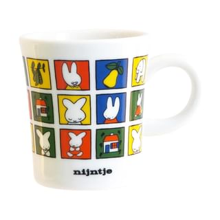 Miffy 70th Ceramic Mug 270ml (Nijntje) 8.5Ã9.5cm (270ml)