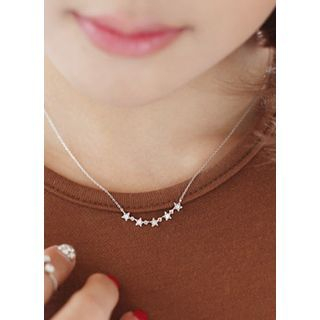 kitsch island Star Pendant Silver Necklace