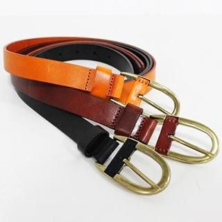 Mr. Cai Faux-Leather Belt