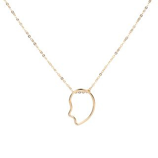 Irregular | Necklace | Pendant | Copper | Hoop