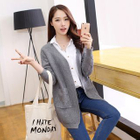 V-neck Long Cardigan от YesStyle.com INT V-neck Long Cardigan от YesStyle.com INT