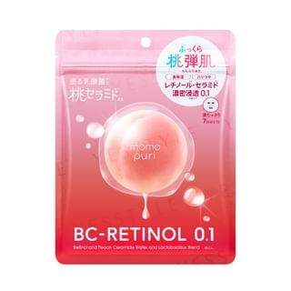 BCL - Momo Puri BC-Retinol 0.1 Moisture Barrier Serum Mask RC 7 pcs