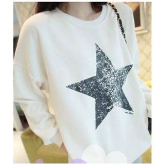 Kikiyo Star Print Pullover