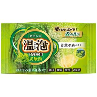 EARTH - ONPO Carbonated Bath Bomb Tablet Young Leaves Forest - 45g