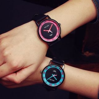 Tacka Watches Color-Block Strap Watch