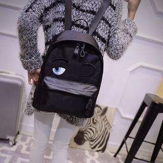 Seok Embroidered Lightweight Backpack