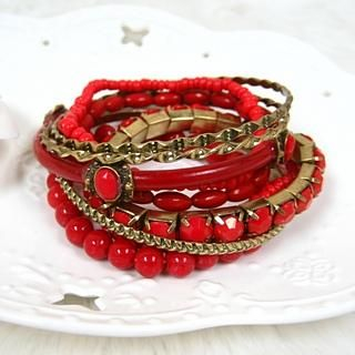 Red Bangles Red - One Size