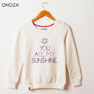 Onoza Lettering Pullover