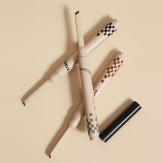 Biya - Smooth Press Slanted Eyeliner - 3 Colors 102# Cool Black - 100Mg