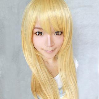 Ghost Cos Wigs Attack on Titan Christa Lenz Cosplay Wig