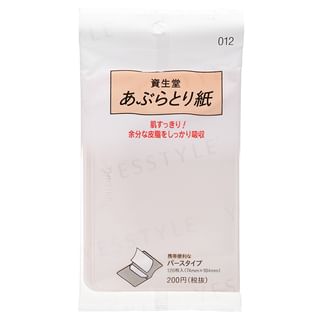 Shiseido - Öl-regulierendes Papier 012