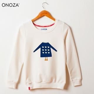 Onoza Long-Sleeve Printed Pullover
