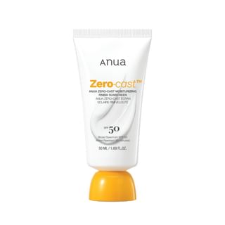 Anua - Protector Solar Zero-Cast Moisturizing Finish