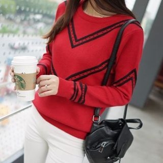 NIZ V-Pattern Sweater