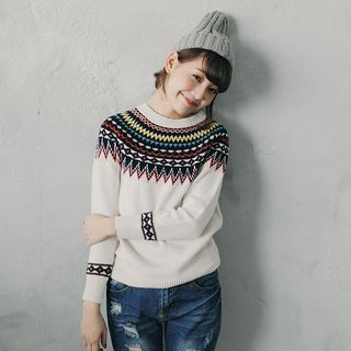 Tokyo Fashion Patterned Sweater