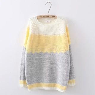 Aigan Color-Block Sweater