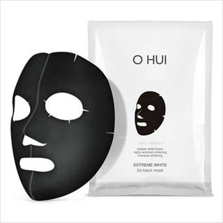 O HUI Extreme White 3D Black Mask Set 6pcs