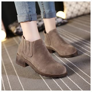Anran Block Heel Ankle Boots