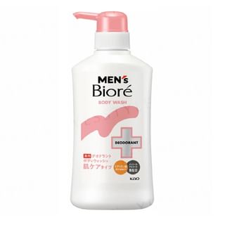 Kao Men's - Biore Medicated Deodorant Body Wash Skin Care Gentle Floral 420Ml