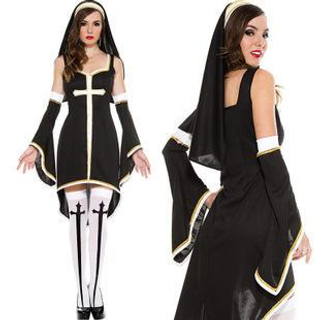 Cosgirl Nun Party Costume