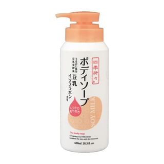 Kumano Cosme - Shikioriori Soy Milk Isoflavone Body Soap 600Ml