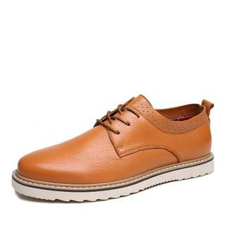 Sache Lace-Up Genuine Leather Shoes