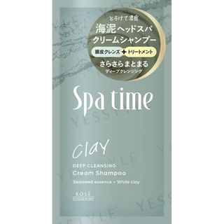 Kose - Spa Time Clay Cream Shampoo Deep Cleansing Sachet 30G