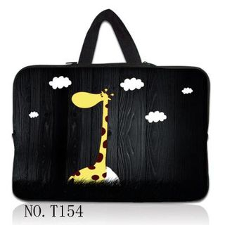 Quinto Giraffe Pattern Laptop Bag