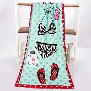 Moonrise Swimwear Print Beach Towel