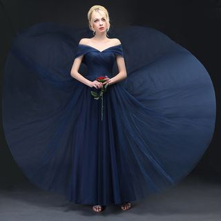 Royal Style Off-shoulder Ball Gown