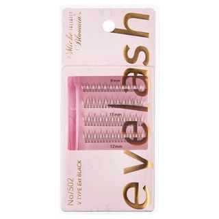 Eyelash Infinity Line Self Extensions 502 V Type Ext Black 120 pcs