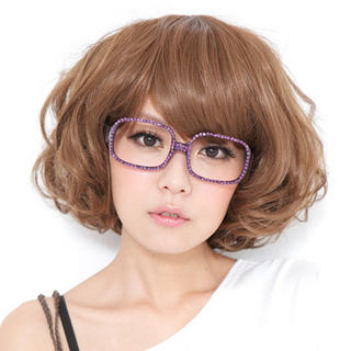 Clair Beauty Short Full Wig - Wavy Light Brown - One Size