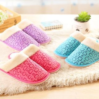 Yulu Couple Cotton Slippers